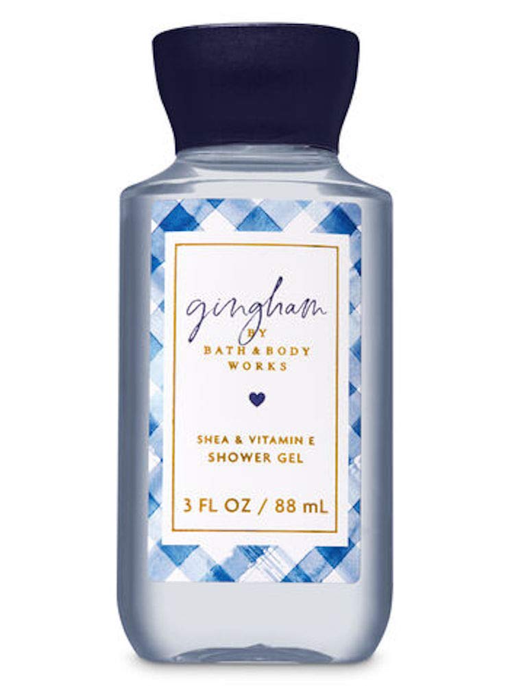 Bath and Body Works Body Care - Travel Size Shower Gel - 3 fl oz - Many Scents! (Gingham) White Barn Candle Company Bath and Body Works