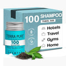Travel Size Hotel Shampoo 100 Count 1 oz Bottles Guest Amenities for Hotels Vacation Rentals and Short Term Rentals Paraben Free White Tea and Coconut Scent Infused with Aloe & Olive Oil by Terra Pure Infinity Warehouse