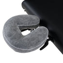 EARTHLITE Fitted Disposable Face Cradle Covers – Medical-Grade, Soft, Non-Sticking Massage Face Covers/Headrest Covers for Massage Tables & Massage Chairs, 50 Count EARTHLITE