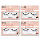 Ardell False Lashes, Naked Lashes 424 with Invisiband, 4 pairs Ardell