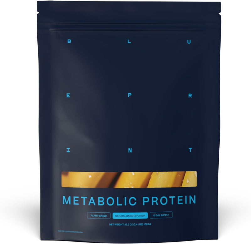 Blueprint by Bryan Johnson Vegan Protein Meal Replacement – Plant Based Hemp Protein with 27g Protein Per Serving – Low Calorie, Chai Flavored Protein for Women & Men – Dairy Free– 15 Servings Infinity Warehouse