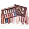 LUXAZA Neutral Nudes Makeup Eyeshadow Palette Brown Metallic, Warm Natural Bronze Copper Pearl Shimmer Satin Eye Shadow, Highly Pigmented Makeup Palette LUXAZA