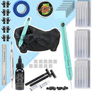 Hand Poke and Stick Tattoo Kit - Clean & Safe Stick & Poke Tattoos - DIY Tattoo Kit (Premium Hand Poke Tattoo Kit) Looney Zoo
