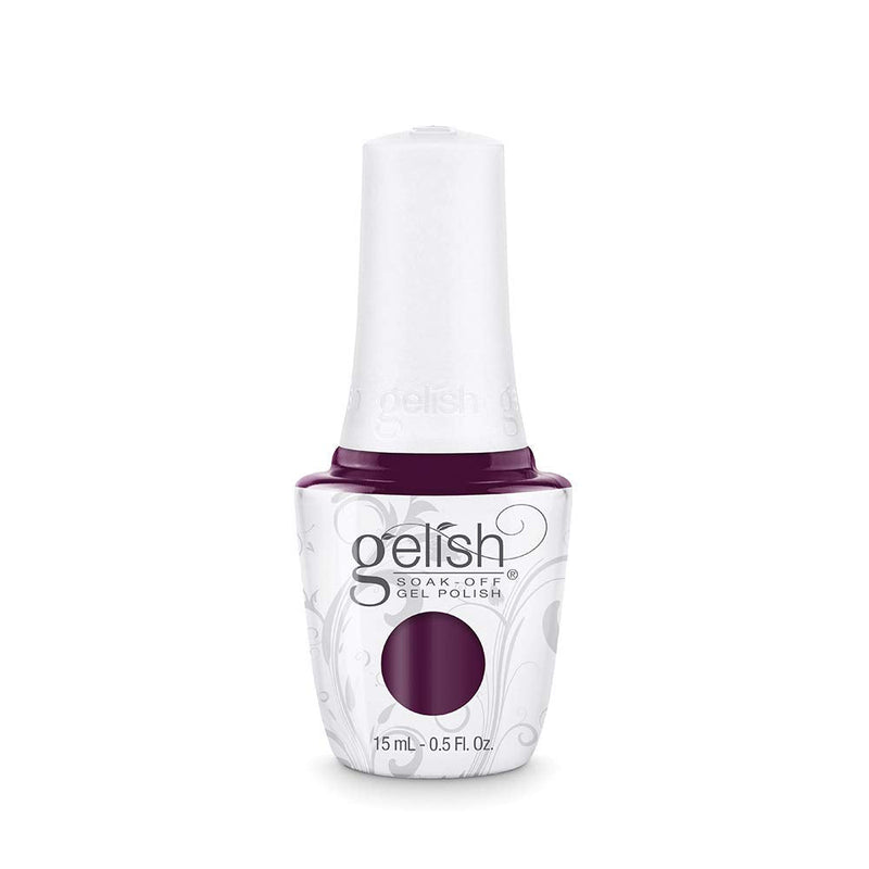 Gelish Plum And Done Soak-Off Gel Polish, 0.5 oz. Gelish
