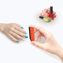 Maryton Nail Sanding Buffing Block Nail Polisher Buffer File 80/80 Grit for Acrylic Nails Kit Manicure Tool 10 PCS (Black Orange) MARYTON