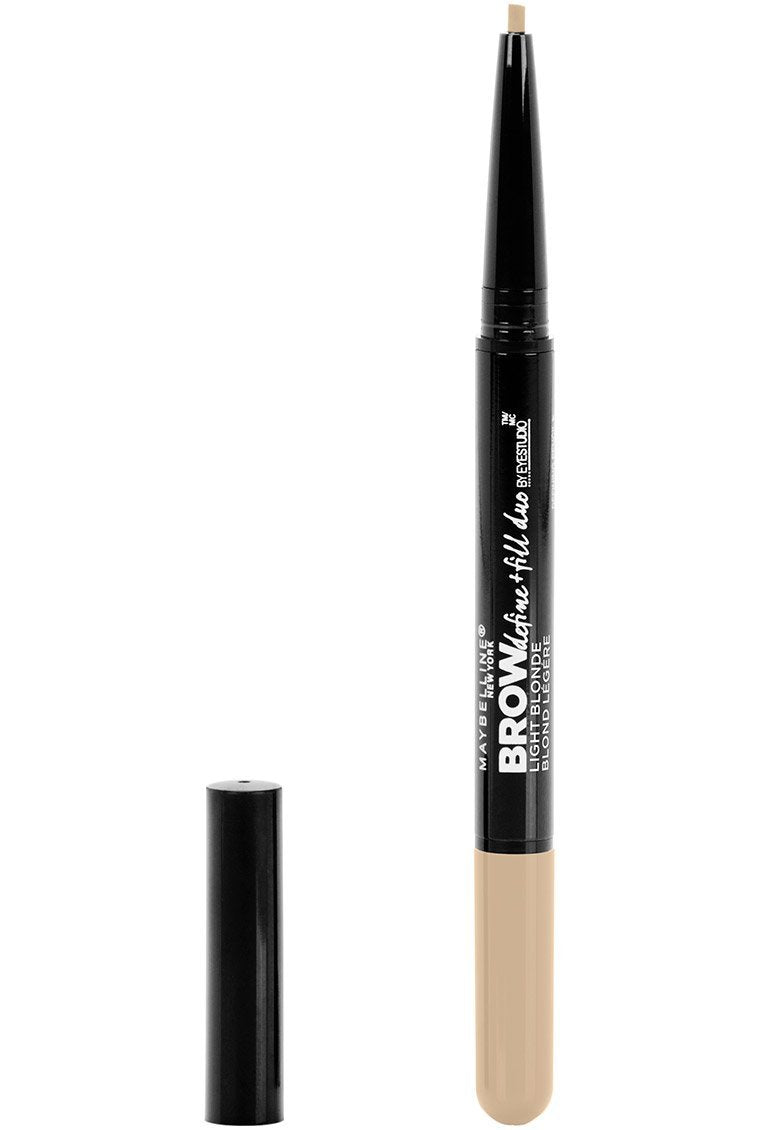 Maybelline New York Brow Define Plus Fill Duo Makeup, Light Blonde, 0.021 Ounce Maybelline New York