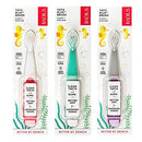 RADIUS Totz Plus Brush Kids Toothbrush Silky Soft BPA Free ADA Accepted Designed for Delicate Teeth & Gums for Children 3 Years & Up - Assorted - Pack of 3 RADIUS