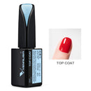 VENALISA 15ML No Wipe Tempered Top Coat - Scratch Resistant High Gloss Soak Off Gel Nail Polish Finish Long Lasting Set Gel Nail Kit V VENALISA