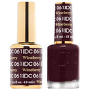 DND DC 061 - Wineberry Gel & Matching Polish Set - DND DC Gel & Lacquer DND DC
