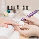 AIRSEE Portable Electric Nail Drill Professional Efile Nail Drill Kit For Acrylic, Gel Nails, Manicure Pedicure Polishing Shape Tools with 11Pcs Nail Drill Bits and 56 Sanding Bands AIRSEE