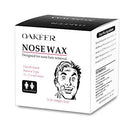 Oakeer Nose Wax Kit Nose Wax Hair Remover for Men Women Facial Lips Ears Nose Wax Hair Removal with 100g Nose Wax Beans 20 Nose Wax Applicator Sticks OAKEER