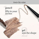 Julep Brow 101 Sculpting Pencil & Tinted Brow Gel Set - Dual-Ended Eyebrow Tool with Brush and Precision Tip - Long-Lasting, Waterproof Formula for Perfectly Defined and Tinted Brows -Taupe Infinity Warehouse