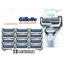Gillette SkinGuard Mens Razor Blade Refills, 12 Count, Designed for Men with Skin Irritation Gillette