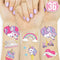 xo, Fetti Unicorn Party Supplies Temporary Tattoos for Kids - 36 Glitter Styles | Unicorn Party Favors and Birthday Decorations + Halloween Costume xo, Fetti