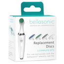 Replacement Discs for Bellasonic 4-in-1 Rechargeable Electric Nail File Set with Unique Oscillating Head – Shape, Smooth, Buff & Shine Nails | Remove Cuticles & Calluses (2 Sets) Bellasonic
