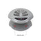 WUPYI Professional Nail Dryer,400W Air Nail Fan Blower Dryer Machine Auto Induction Warm and Cool Wind,Professional Air Nail Fan Manicure Tool with Sensor,for Fingernail & Toenail Curing,Silver WUPYI