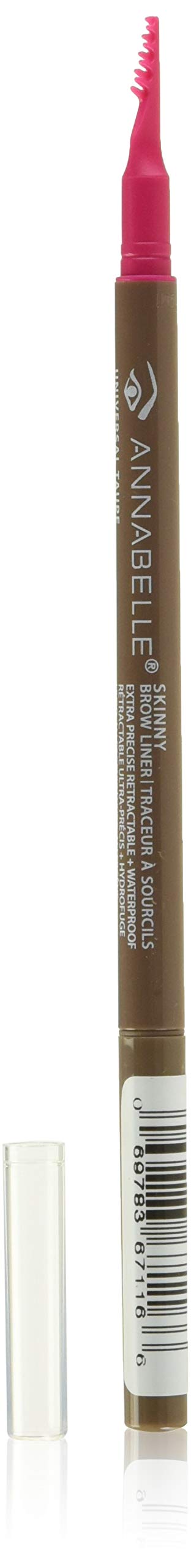 Annabelle Skinny Brow Liner, Universal Taupe, 0.003 oz ANNABELLE