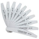 Nail Files and Buffer, Professional Manicure Tools Kit 150 150 Grit Double Sided Washable 10 Nail File Set Fanzbike