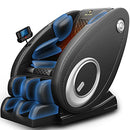 Massage Chair Blue-Tooth Connection and Speaker, Recliner with Zero Gravity with Full Body Air Pressure, Easy to Use at Home and in The Office(Black) BILITOK