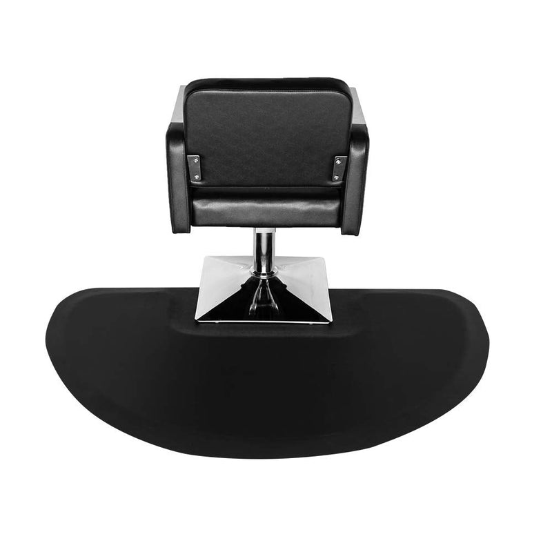 OmySalon 1/2'' Thick Anti Fatigue Mat for Hairstylist Standing, 3'x5' Barber Floor Matt Square Base for Salon Styling Chair, Hair Cutting Hairdressing Equipment OmySalon