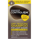 Just for Men Control GX Grey Reducing Shampoo for Lighter Shades of Hair, Blonde to Medium Brown, Gradual Hair Color, 4 Fl Oz - Pack of 1 (Packaging May Vary) Just for Men
