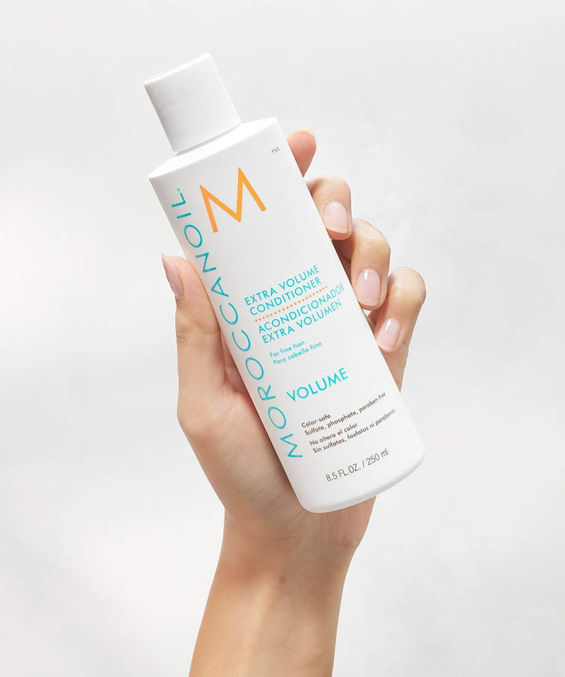 Moroccanoil Extra Volume Shampoo and Conditioner martinandmark.com