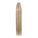 100% Remy Tape In Hair Extensions Real Human Hair Double Side Tape Seamless Skin Weft Invisible Hair Extensions Hightlight Balayage Natural Silk Straight(14'',40g/20pcs,