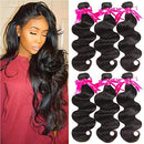 Beauty Princess Body Wave Human Hair 3 Bundles Double Weft 9A Brazilian Hair Bundles (20/22/24Inch) Wingirl
