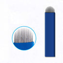 Pinkiou Eyebrow Henna Microblading Needles Disposable Medical Grade SUS316 18U Microblade Blade for Brow Lamination Makeup MicroPigmentation (Pack of 50) Pinkiou
