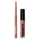 MORPHE Soulmatte Lip Duo - Lip Liner (0.007 oz) & Matte Lipstick (0.13 fl oz) with Vitamin E & Nourishing Oils for Bold, Long-Wear Color & Definition - Whipped Infinity Warehouse