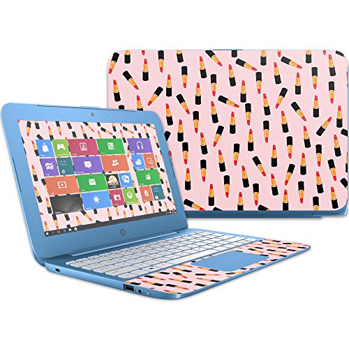 MightySkins Skin Compatible with HP Stream 11" (2017) wrap Cover Sticker Skins Lipstick Pattern MIGHTY SKINS