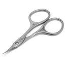 GERMANIKURE Tower Point Cuticle Scissors - FINOX Stainless Steel Professional Manicure Tools in Leather Case - Ethically Made in Solingen Germany - 4705 GERmanikure