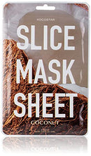 Slice Sheet Mask - Coconut by Kocostar for Unisex - 1 Pc Mask (I0102846) Kocostar