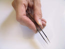 Seki Edge Black Stainless Steel Point Tweezer SS 501 Seki EDGE