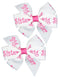 Small Baby Hair Clips,Toddler Hair Clips-2ct 3" Hair Bows for Girls-Grosgrain Ribbon No Slip Grip Metal Barrettes for Girls Teens Toddlers Kids Women,Baby Girl Hair Accessories (Big Sister) HipGirl