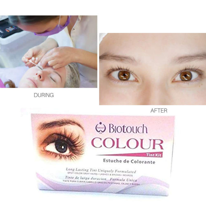 BioTouch Eye Lash Colour Tint Kit - Brown Biotouch