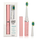 Voom Sonic Pro 3 Rechargeable Electric Toothbrush With Soft Dupont Nylon Bristles Dentist Recommended Portable Oral Care 2-Minute Timer 3 Adjustable Speeds Light Weight Design - Pink Voom Sonic