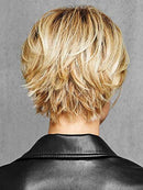 Textured Fringe Bob Wig Color R2 EBONY - Hairdo Wigs 6.75" Short Side Sweeping Chin Length Tru2Life Heat Friendly Synthetic Textured Layers HairDo