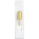 Pana Brand Professional GOLD M (MEDIUM) Smooth Round Top Large Dome Top Barrel Carbide Bit 3/32" Shank Size PANA