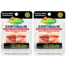 Dr. Dan's Cortibalm- 2 Pack- for Severe Chapped Lips and Cold Sore Relief Dr. Dan's