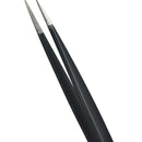 BEYELIAN Eyelash Extension Tweezers, Straight Tip Lash Tweezers for Isolation and Individual Lashes, Professional Lash Extension Tweezers ESD-11 BEYELIAN