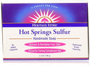 HERITAGE STORE Hot Springs Sulfur Soap, Bar, Unscented (Carton) | 3.5oz Heritage Store