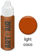 4pc DARK Complexion Professional Airbrush Cosmetic Makeup Set 1/2 oz bottles Infinity Warehouse