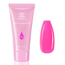 Makartt Poly Nail Extension Gel, 30ML Pink Strawberry Jelly Pink Builder Nail Gel Spring Summer Trendy Nail Art Design Nail Extension Gel P-91 Makartt Store