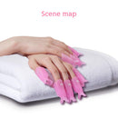 Nail Polish Remover Clips,TsMADDTs Finger Nail Clip Soak Off Caps with 600Pcs Lintfree Nail Polish Remover Wipes For UV Gel Acrylic Nail Polish Removal,Nail Brush TsMADDTs