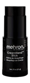 Mehron Makeup CreamBlend Stick - Body Paint (.75 oz) (BLACK) Mehron