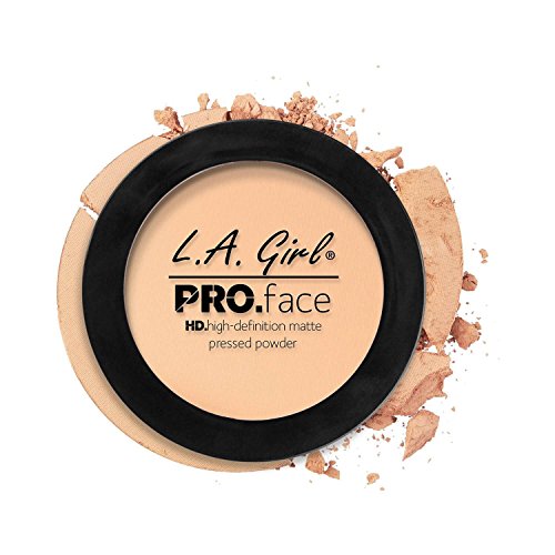 L.A. Girl LA Pro Face Matte Powder Creamy Natural 0.25, LAX-GPP604, 16 Ounce L.A. Girl