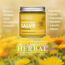 Ora's Amazing Herbal Unscented Moisturizer Travel Set, Touchy Skin Salve, Unscented Body Butter & Body Oil Set, Travel Size, Eczema and Senstivie Skin Infinity Warehouse