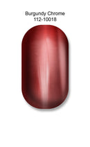 Minx Nails Ron Burgundy Chrome, Burgundy Chrome, Nail Wrap Minx Nails