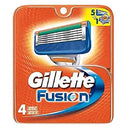 Gillette Fusion Blades 4 Cartridges Gillette